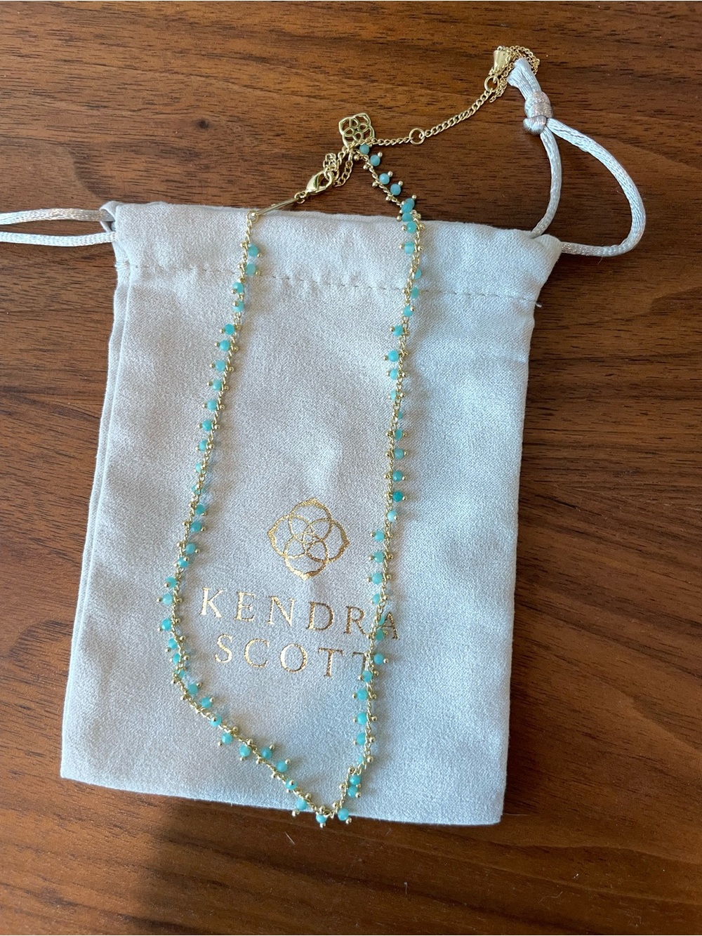 Kendra Scott Aqua Choker